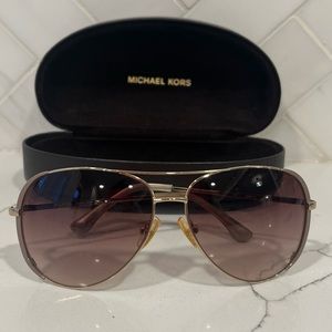 Michael Kors Aviator Sunglasses